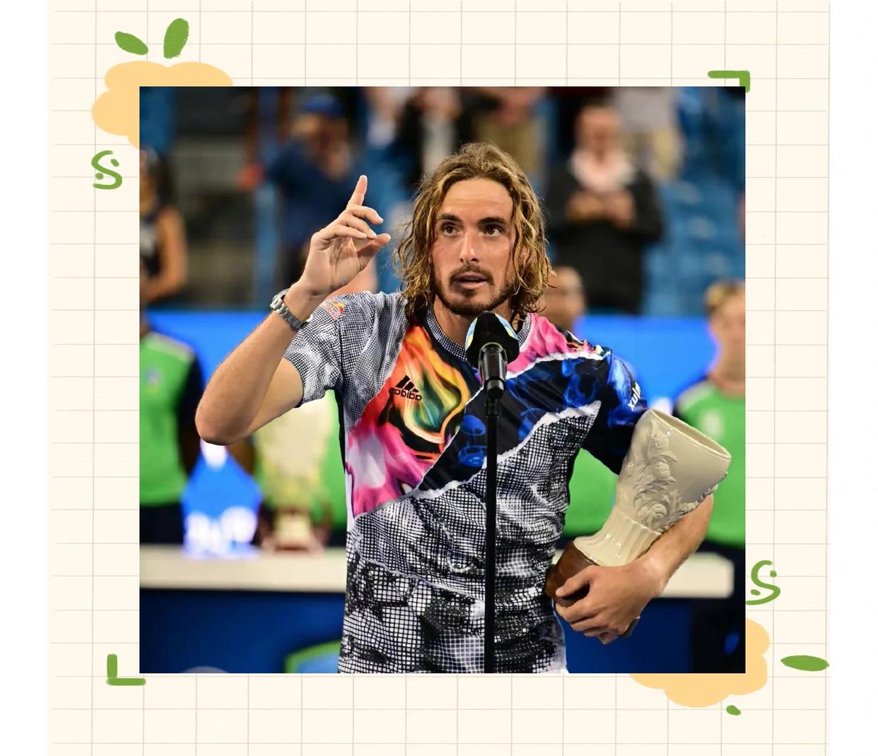 包含英国网球队碾压意大利网球队，西西帕斯爆发神勇的词条